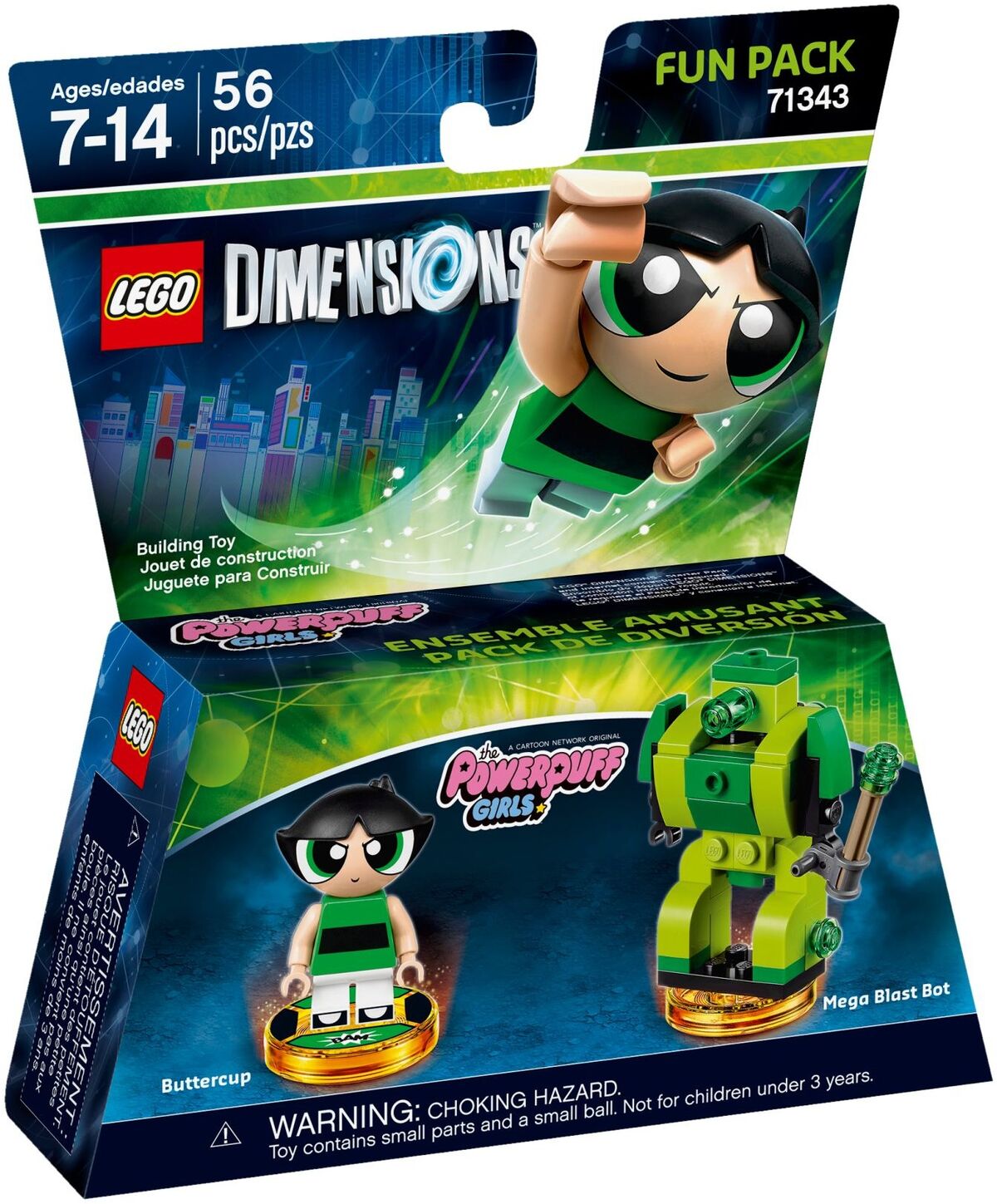 71343 The Powerpuff Girls Buttercup Fun Pack Brickipedia Fandom