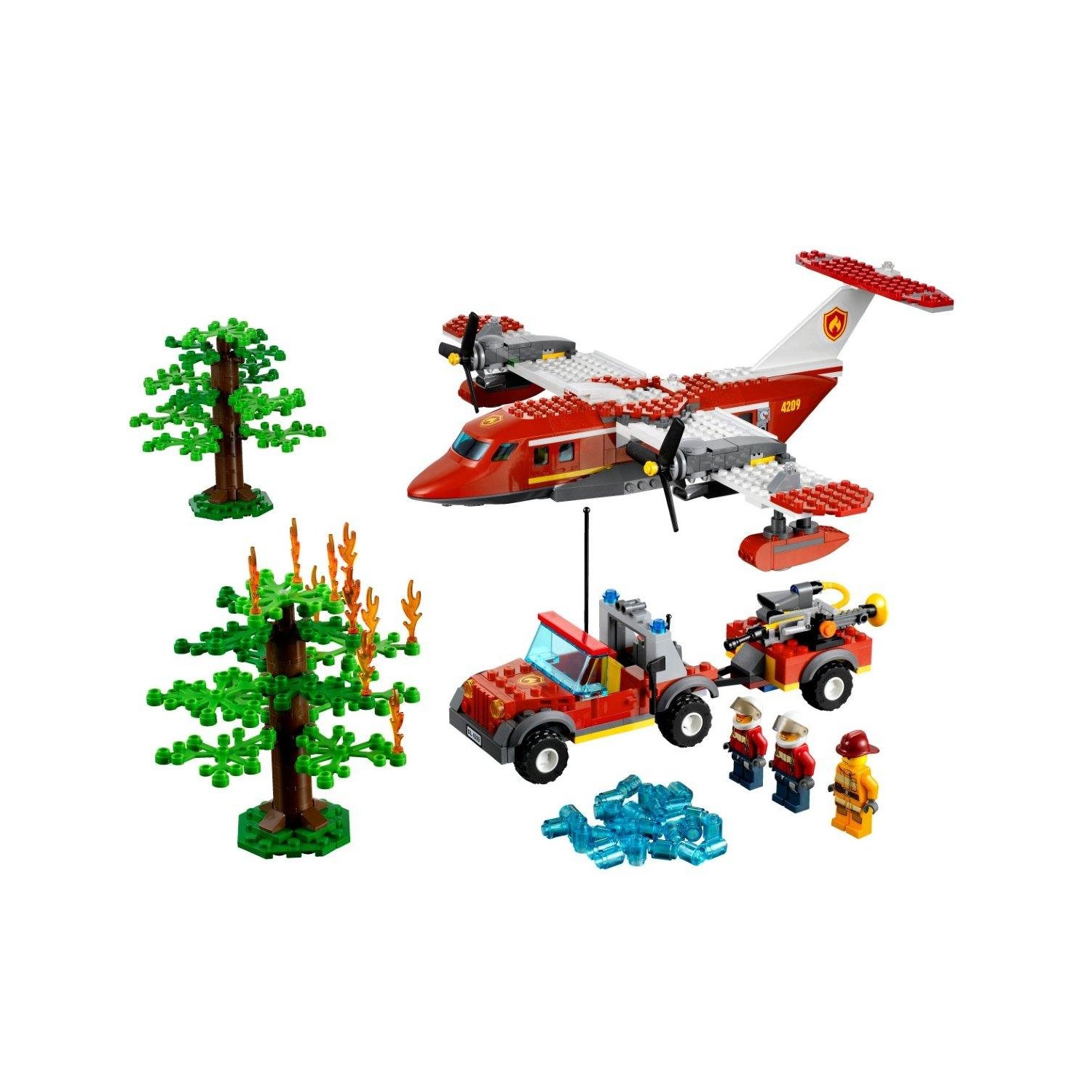 4209 L'avion des pompiers, Wiki LEGO