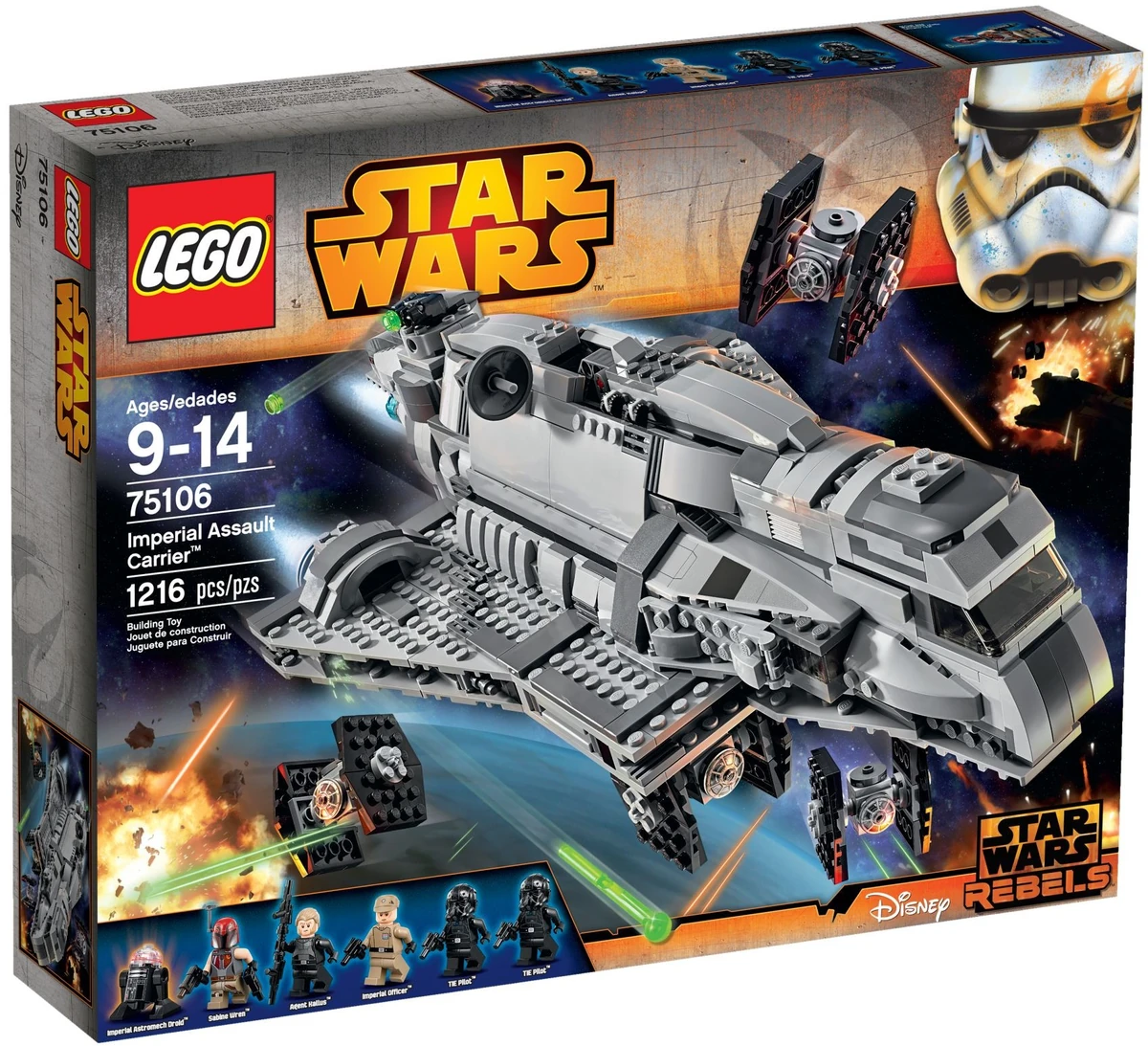 75106 Imperial Assault Carrier | Brickipedia | Fandom