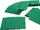 991223 Small Green Plates Pack