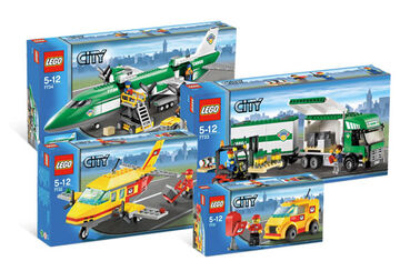 Lego city cargo plane 2008 deals