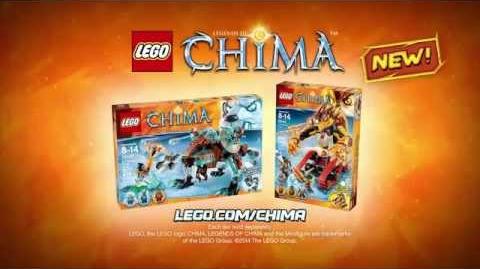 LEGO CHIMA - Sabretooth Tiger vs FireLion