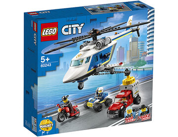 Lego city helicopter arrest shop