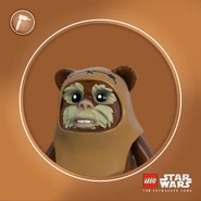 Jeton personnage dans La Saga Skywalker