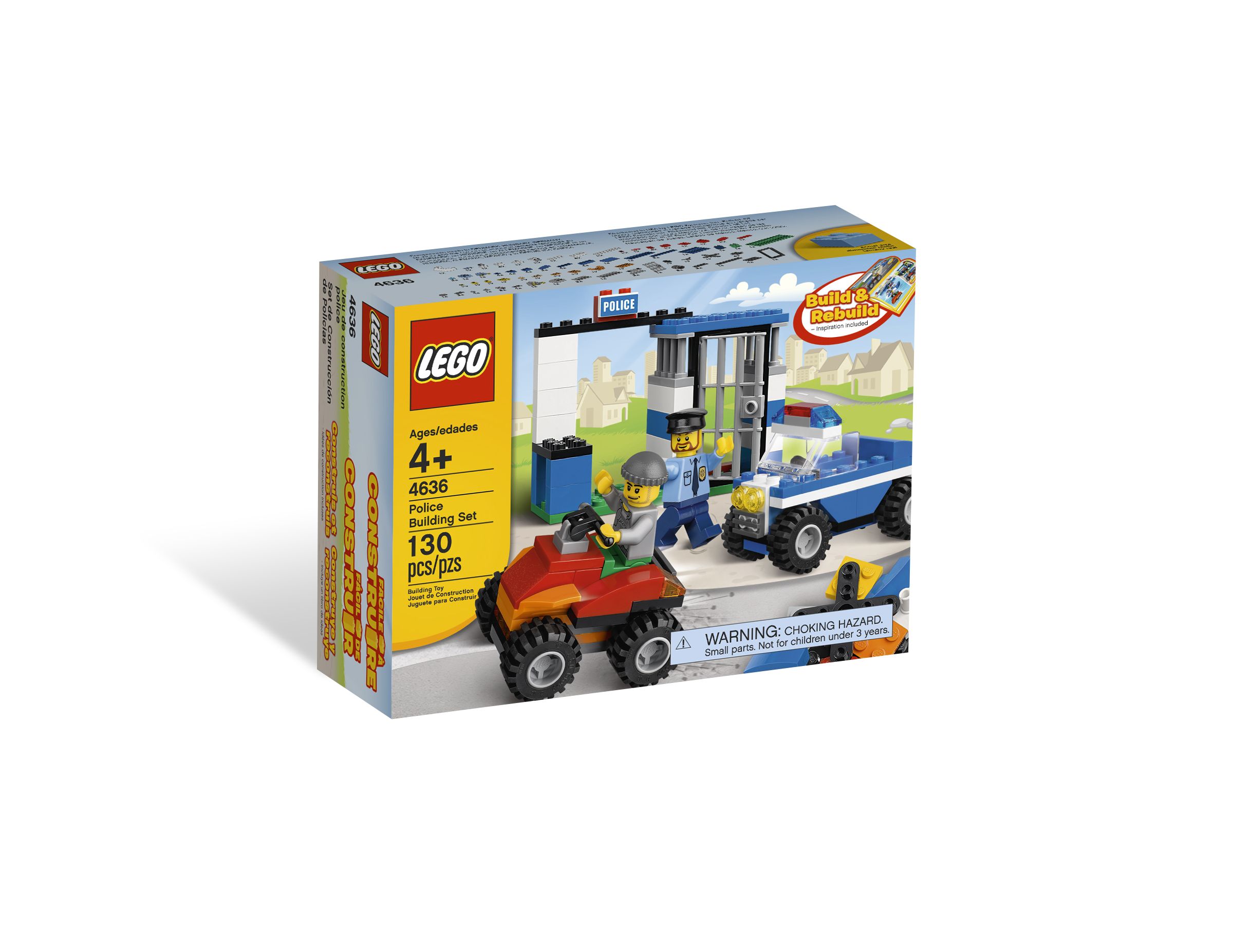 4636 Police Building Set | Brickipedia | Fandom