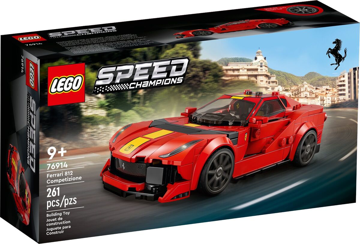 THE BLEND1,2 珈琲貴族ART WORKS＆Blue Mountain LEGO® Speed Champions review: 76914 Ferrari 812 Competizione