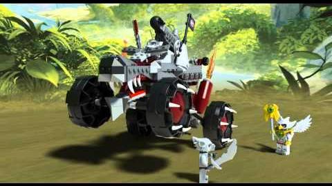 LEGO Chima 70004 - Wakzův útok - animace