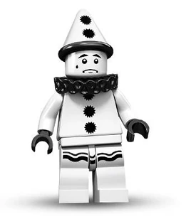 Série 10 Clown triste