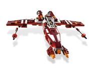 The fighter in flight