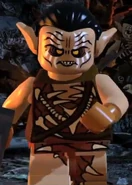A Gundabad Orc in LEGO The Hobbit: The Video Game