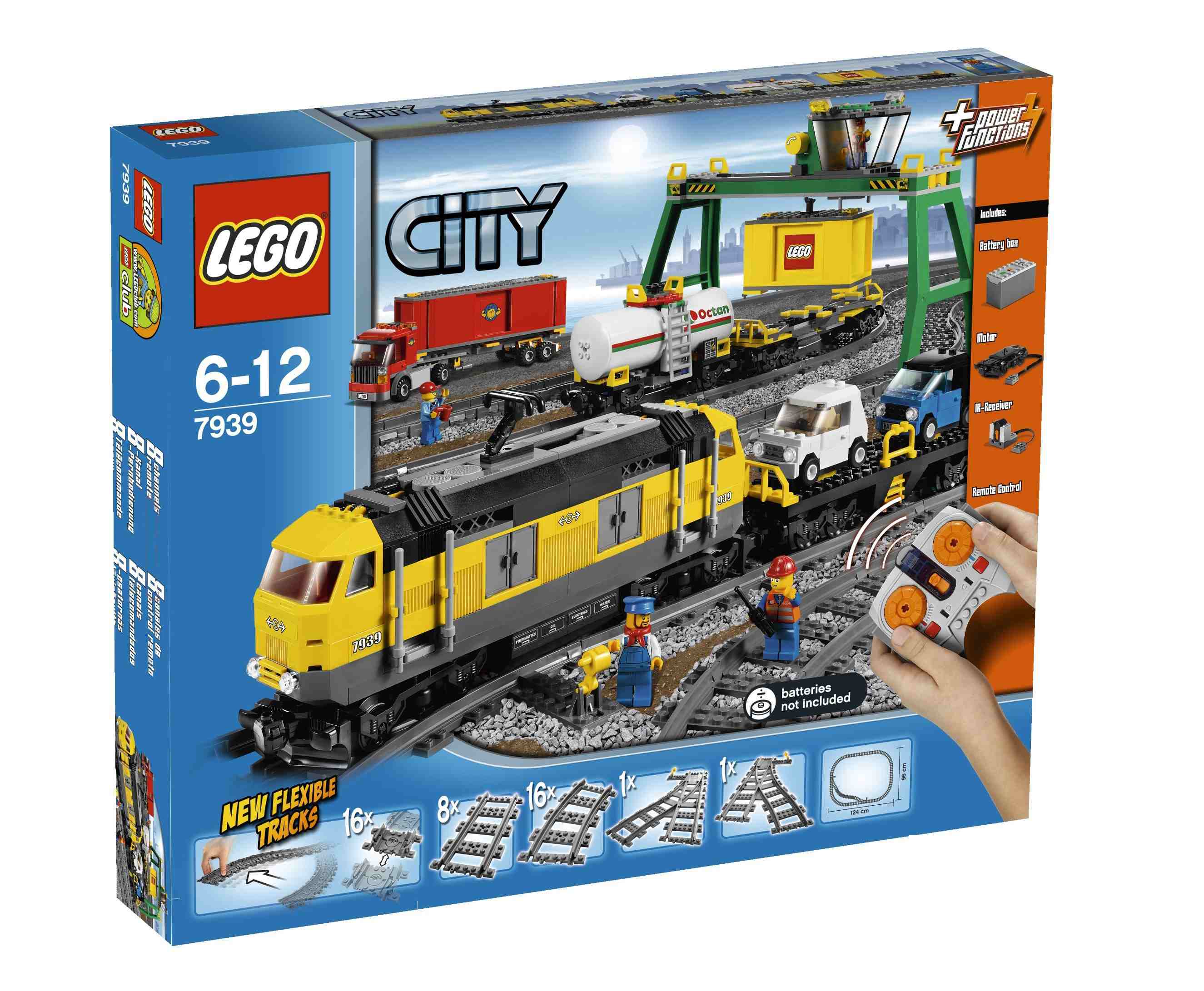 Lego - Trains - 4532 + 4553 + 4556 + 4561 + 4559 + Rails + Power