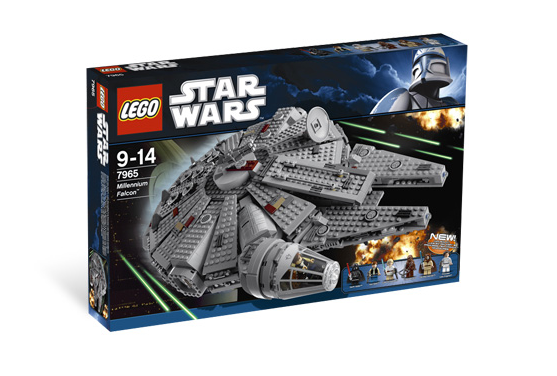 How many pieces is 2025 the millennium falcon lego