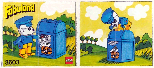 3603 Boris Bulldog and Mailbox | Brickipedia | Fandom