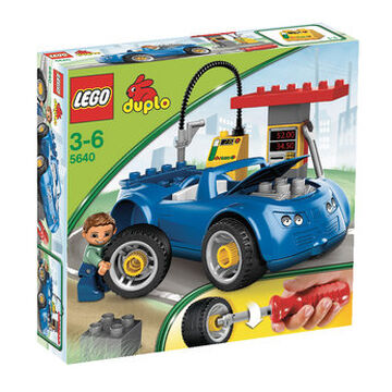 Lego petrol station sale