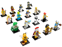 Lego Disney Series 1 Captain Hook Collectable Minifigure Ok Condition