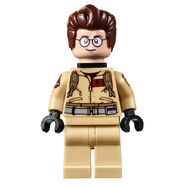 Egon without his backpack