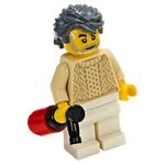 Jour 17 Un homme avec un extincteur