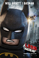 A poster featuring Batman