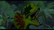 Dilophosaur angry