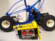 Engine removed from the vehicle