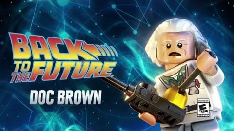 Character Spotlight Doc Brown LEGO Dimensions