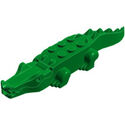 Pièce crocodile vert