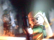 Legolas fireing arrows