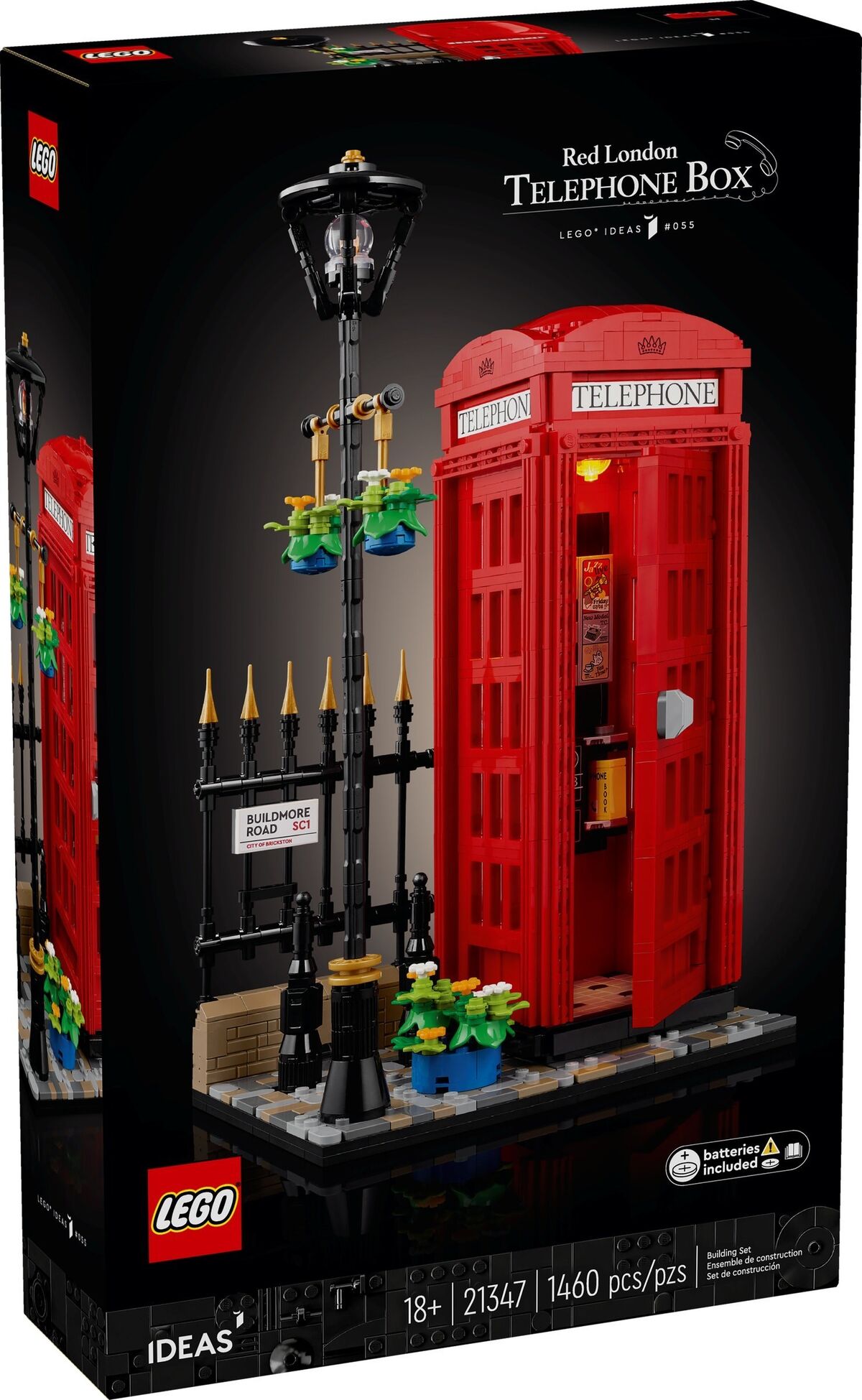 Red London Telephone Box 21347 | Ideas | Buy online at the Official LEGO®  Shop US