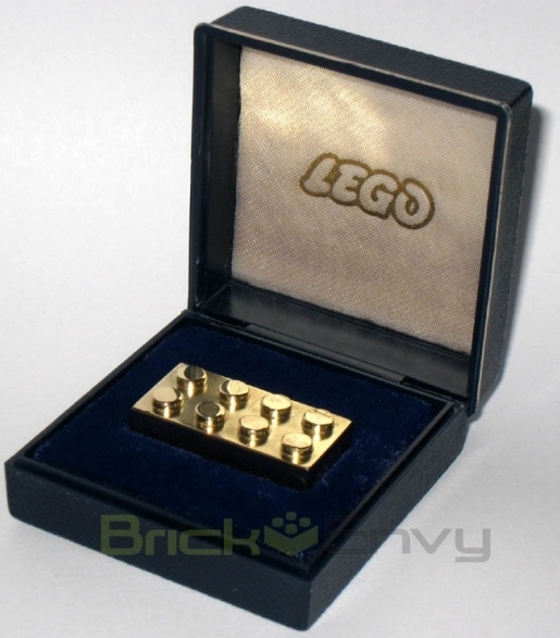 Solid Gold LEGO Brick