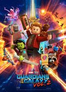 Guardians of the Galaxy Vol.2 LEGO Poster