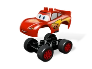 The top of Lightning McQueen comes off.