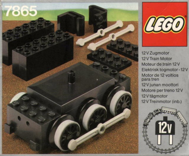 LEGO Motor Replacement Unit for Battery or Motor-Less Trains 12V