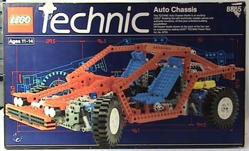 Lego technic car 1990s top