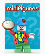 The Small Clown as the mascot for the Minifigures theme