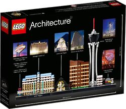 LEGO Architecture - Las Vegas (21047), 3D CAD Model Library