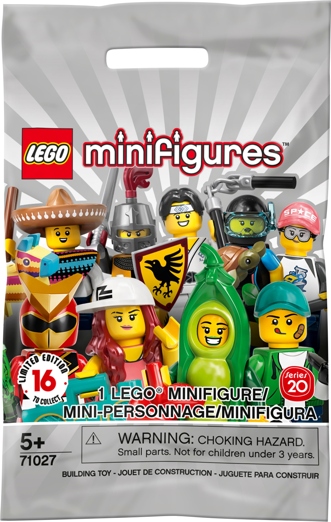 LEGO® Minifig Série 23 le costume de popcorn Minifigures 71034