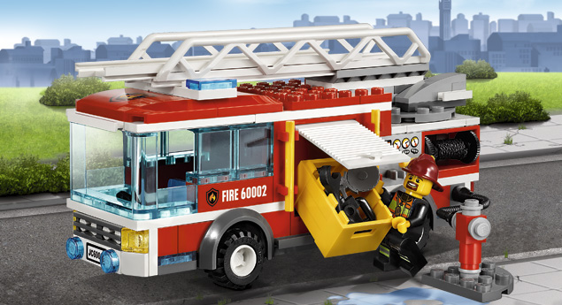 LEGO City - N°7942 - Sauvetage Incendie Hors Route
