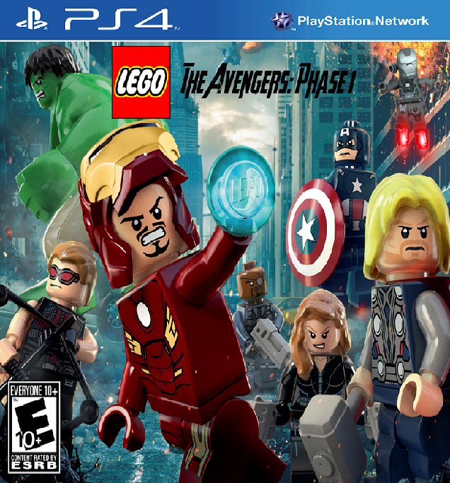 LEGO Marvel's Avengers Playstation 4 PS4 Used