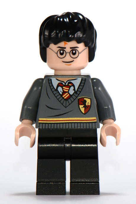 Harry Potter Theme LEGO® Minifigure Bellatrix Lestrange Black Dress Long Hair 
