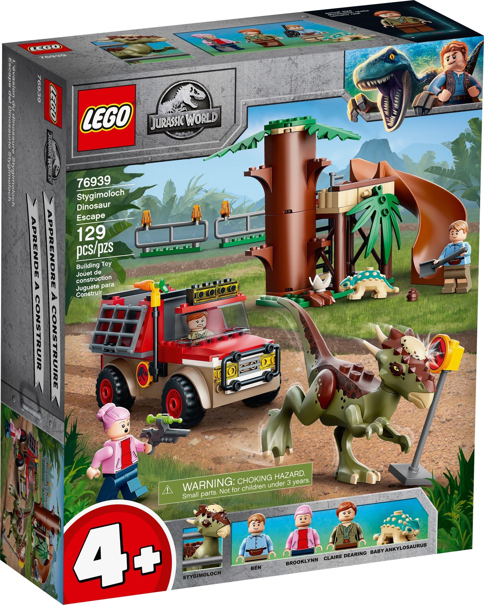 LEGO Jurassic World Dilophosaurus On The Loose Set 75934 - FW19 - US