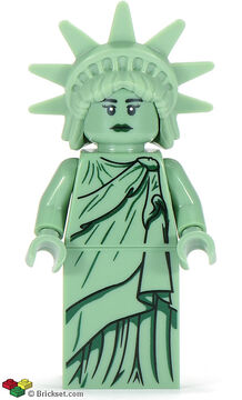 Lady liberty lego set top