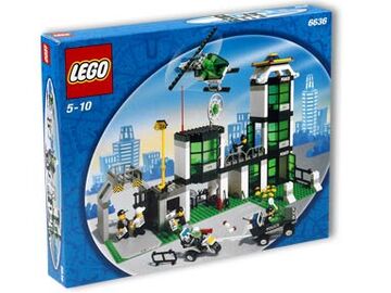 Lego police hq hot sale