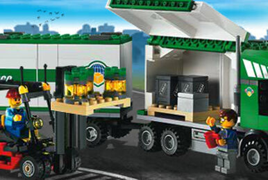 LEGO City - Le camion et son chariot élévateur - 7733