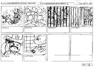 Storyboards for the Wild West themed FMV