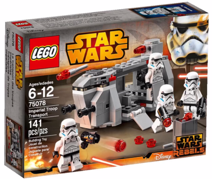 Lego star wars imperial trooper battle sale pack