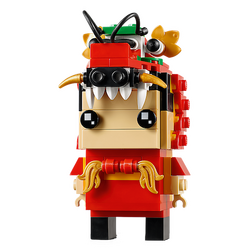 LEGO Danseur Dragon - Célèbre Le Nouvel an Chinois avec Style avec Le  Danseur Dragon BrickHeadz™ !