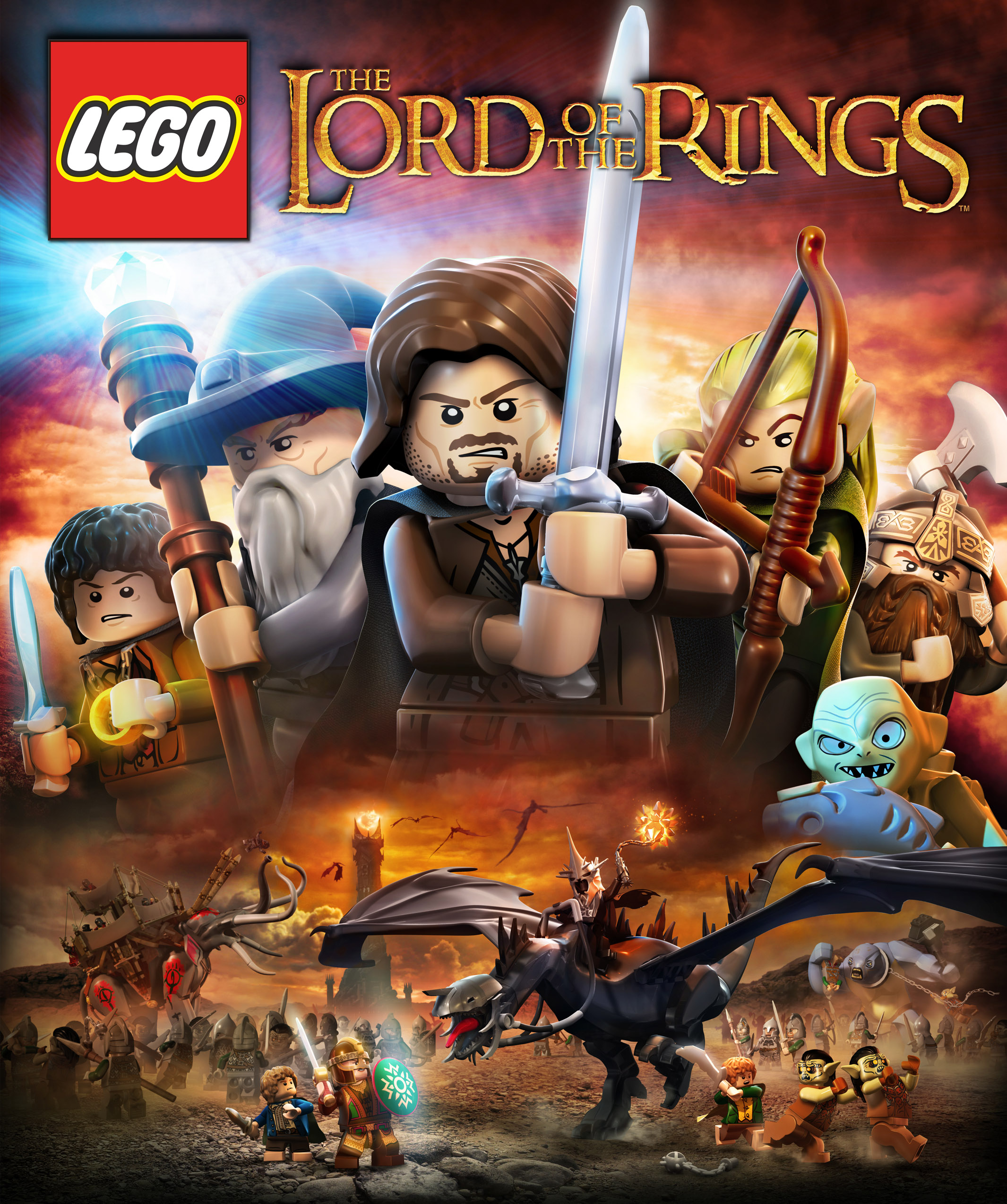 lego lord of the rings the pass of caradhras