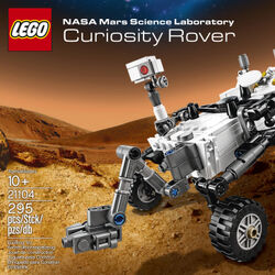 21104 Mars Science Laboratory Curiosity Rover | Brickipedia | Fandom