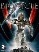 Takanuva on the cover of Bionicle: the Game