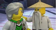 Garmadon talking to Wu